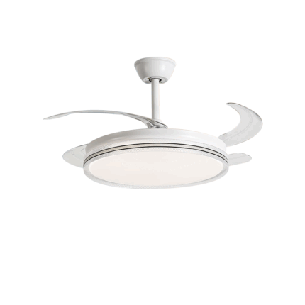 Wahson 42 Inch Retractable Ceiling Fan With LED Light